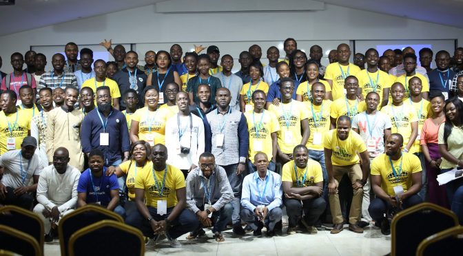 A WordCamp Lagos Day 2 Group picture